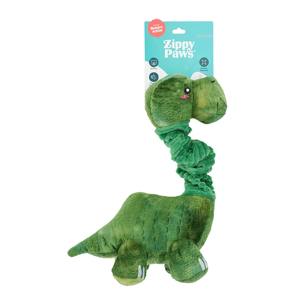 ZippyPaws - Bungee Buddiez - Dinosaur