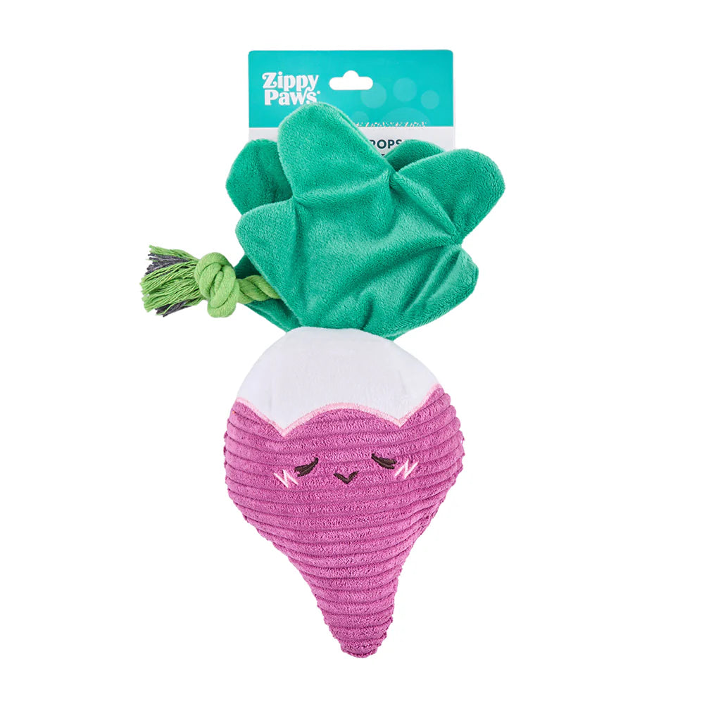 ZippyPaws - Crinkle Crops - Radish