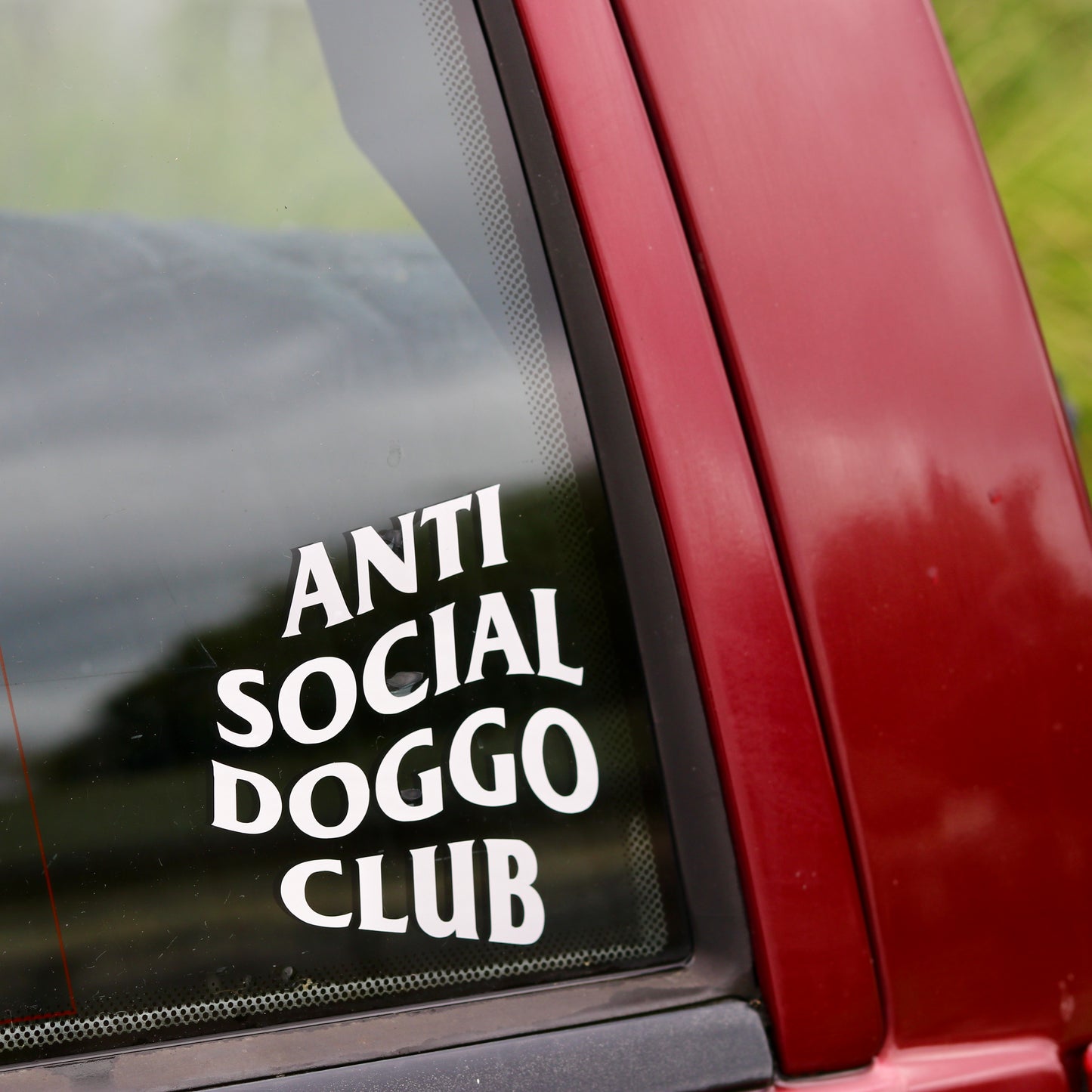 Anti Social Doggo Club - Decal