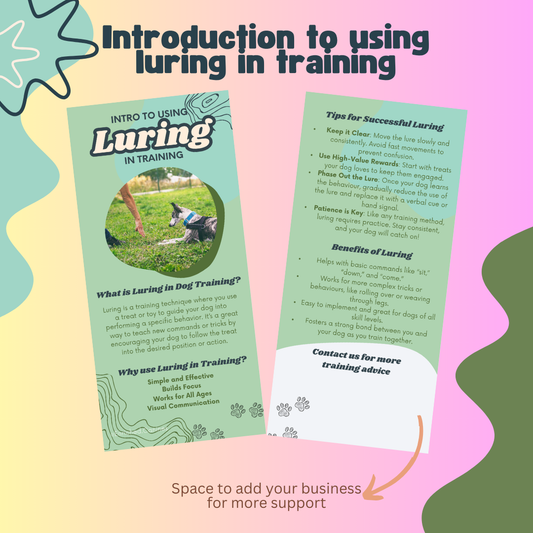 Luring in Training [DLE] - digital download. PDF