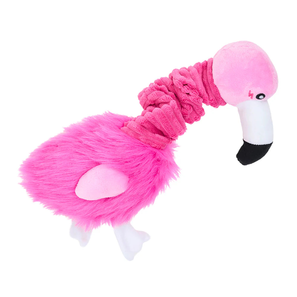 ZippyPaws - Bungee Buddiez - Flamingo