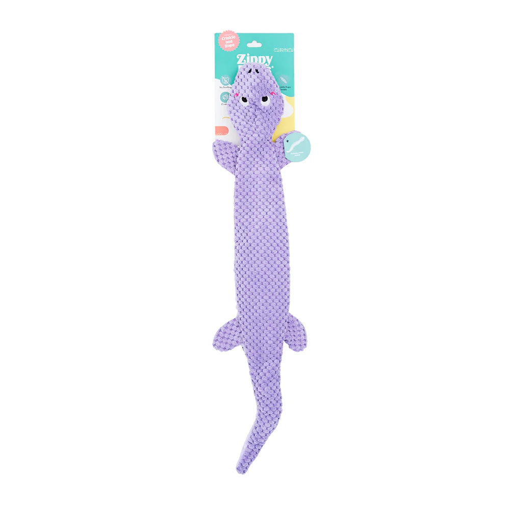 ZippyPaws - Ropetilez - Purple Lizard