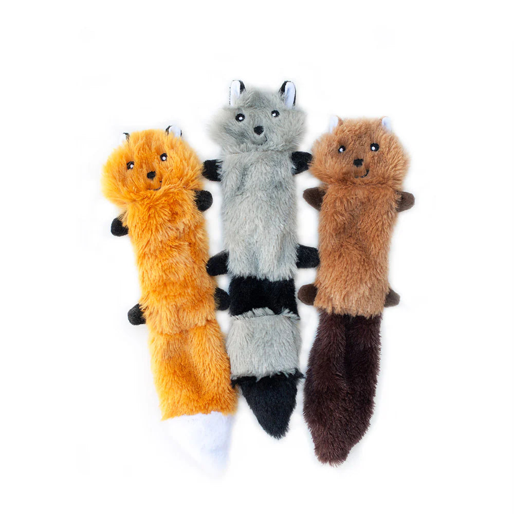 ZIPPYPAWS Skinny Peltz Small 3-pack