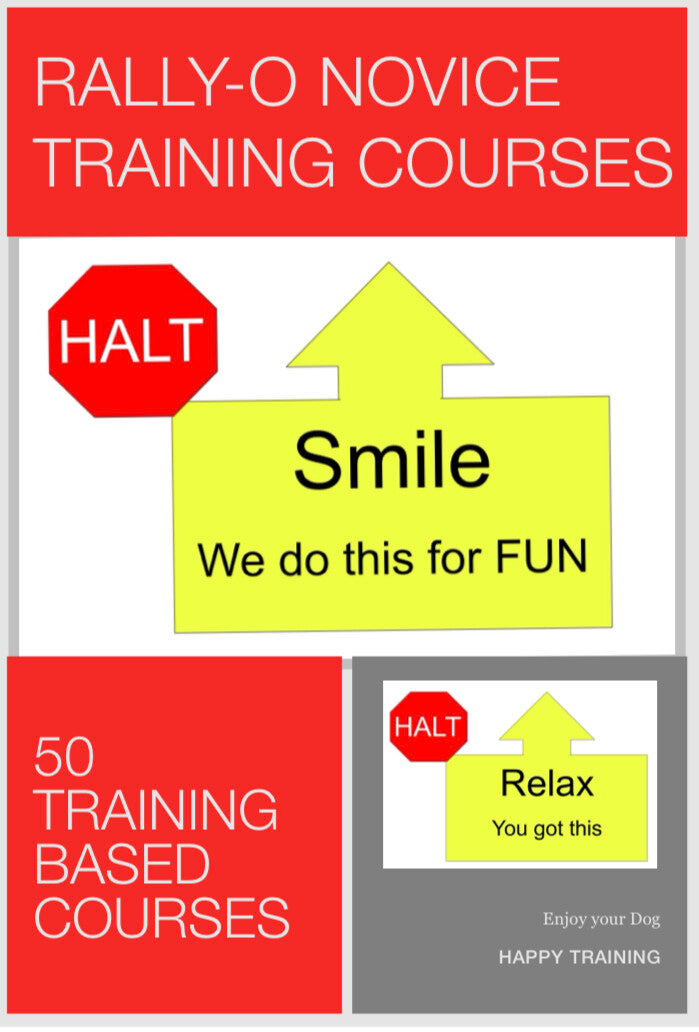 Rally-o novice training courses - digital download – Enriched Canines