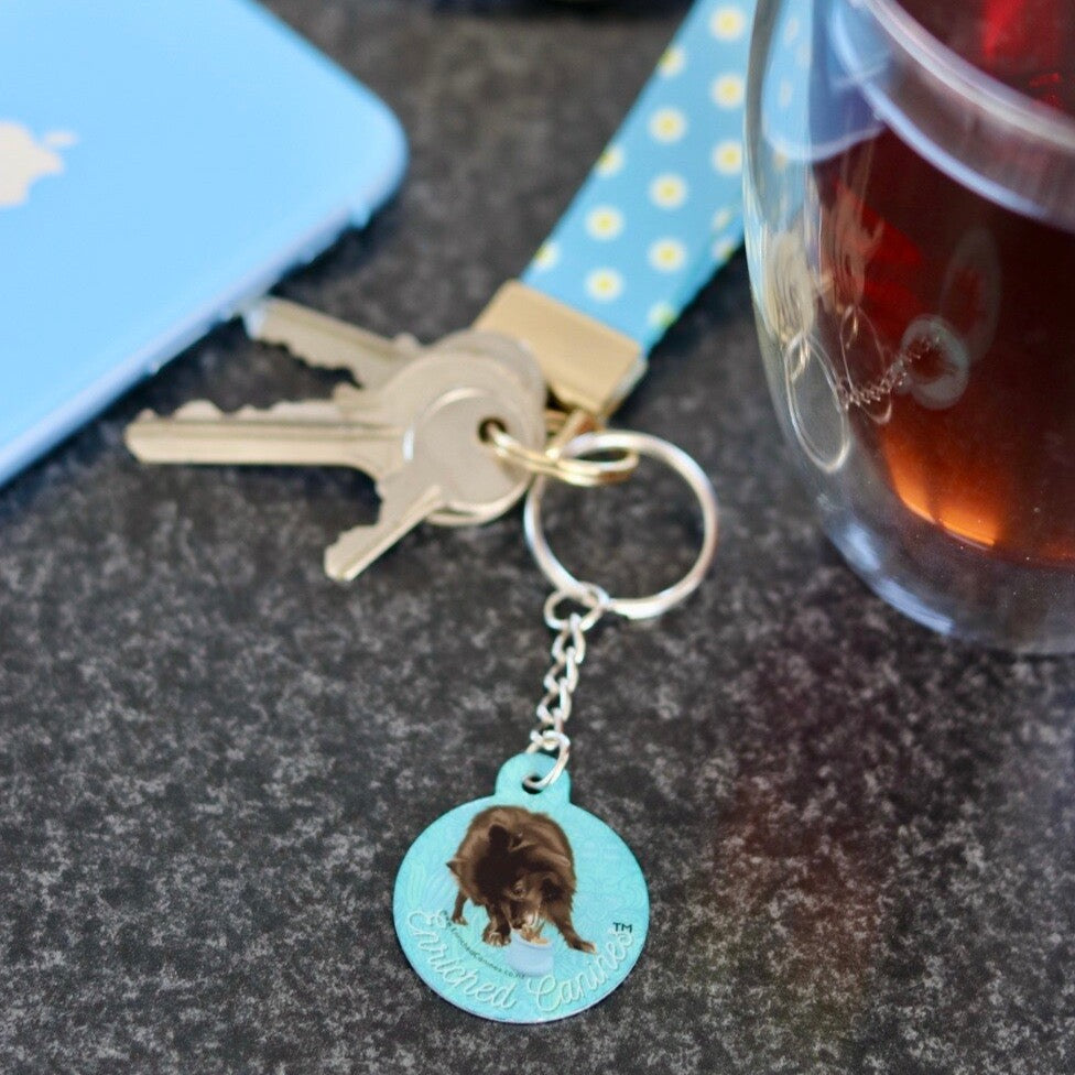 Enriched Canines Keyring