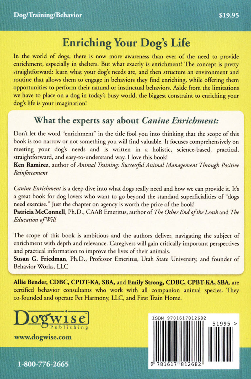 Canine Enrichment for the Real World - BOOK