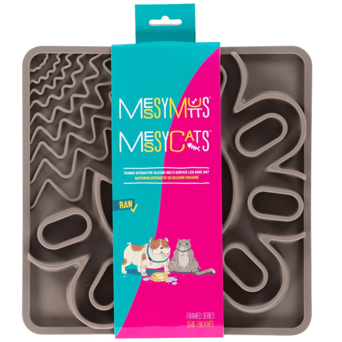 Messy Mutts - Framed Silicone Interactive Multi-Surface Mat