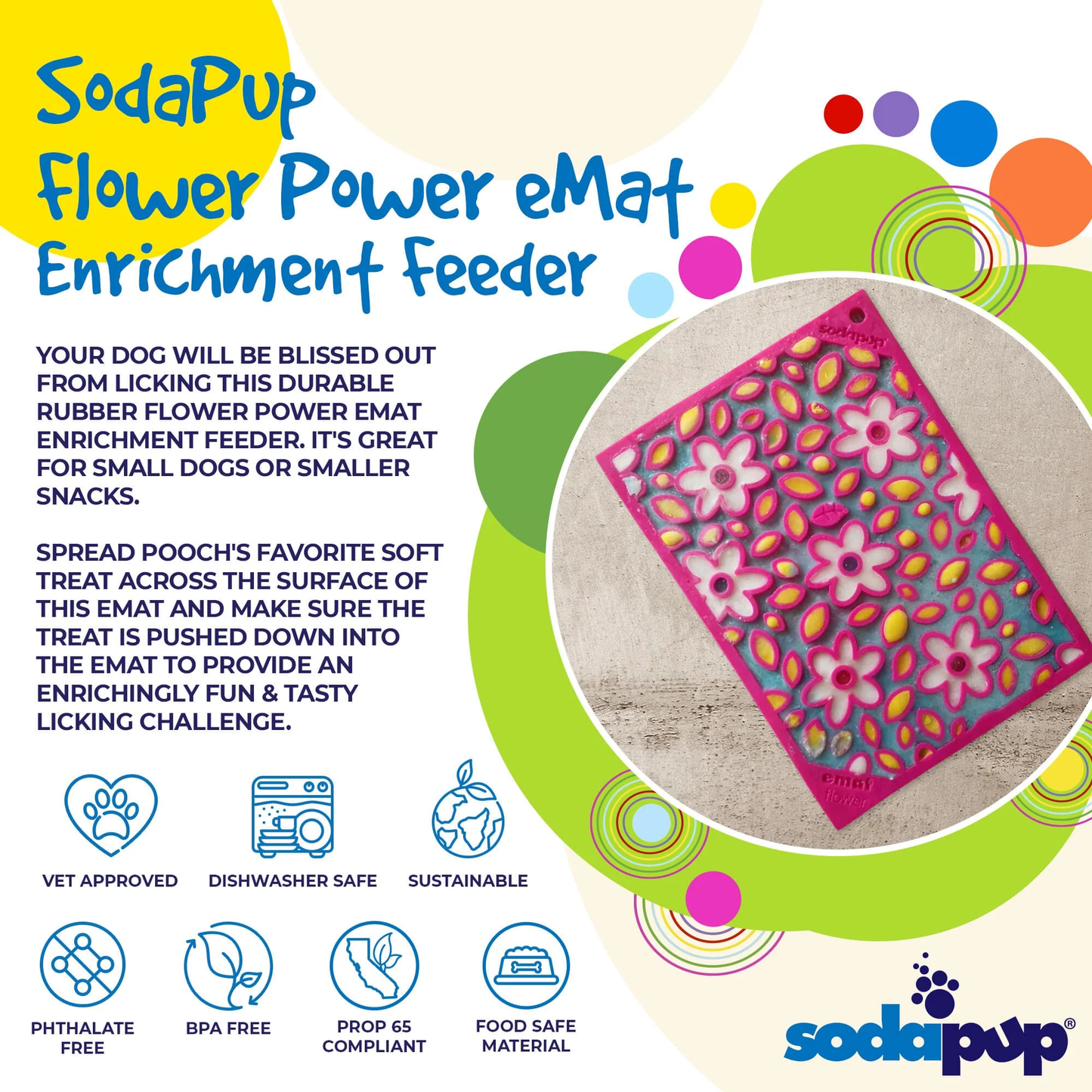 SodaPup - Emat Flower Power