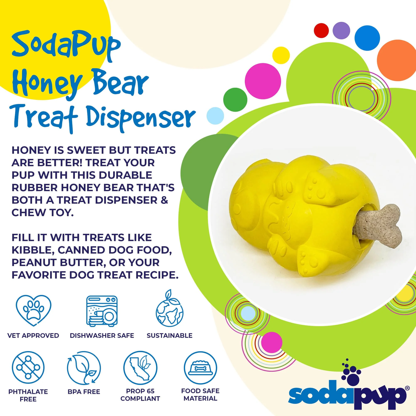 SodaPup - Honey Bear